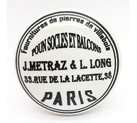 G Decor J. Metraz et L. Long Poignée de porte en céramique vintage shabby chic Placard Tiroir Poignée de traction 4539