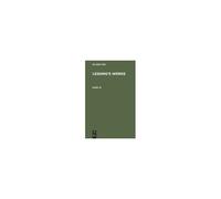 G. E. Lessing: Lessing's Werke. Band 10