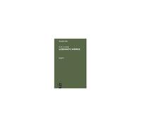 G. E. Lessing: Lessing's Werke. Band 5