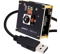G ELP 48MP Autofocus USB Camera with Metallgehäuse für Computer - Weitwinkel Webcam, Mini-UVC-USB2.0-PCamera für Raspberry Pi Jetson Nano (USB-Kameramodul)