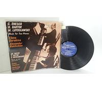 G. ENESCO, B. BARTOK music for two pianos, signed copy, C 10-14007-8