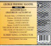 G. F. Handel - Handel: Alexander Balus (Oratorio in 3 Acts) HWV 65