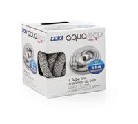G.F. SRL, Aquapop Easy 15, Tuyau Auto-Extensible avec kit de raccord, prêt à l'emploi, pour l'arrosage de Jardins, Pots, balcons, terrasses et vérandas
