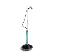 G&F SRL, Douche Solaire Sunny Style Premium, Douche de Jardin, Piscine, pour l’extérieur, idéale Aussi en Vacance et Camping, avec mélangeur pour Eau Chaude et Froide, Bleu