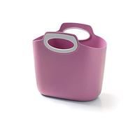 G.F. SRL, FOR 2 Everyday, Sac Plastique, Conteneur multifonction, avec Poignée, Lilas Grand