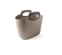 G.F. SRL, FOR 2 Everyday Sac Plastique, Conteneur Multifonction, Gris TAUPÉ L