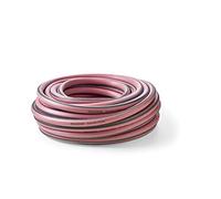 G.F. Srl TUYAU RECO, 15m de tuyau pour arrosage 12,5 mm (1/2") en PLASTIQUE RECYCLE, système ANTI TORSION, structure Ultramemory, résistant aux UV et anti algues. Fabriqué en France, Fuchsia