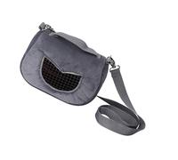 G Flannelle Portable Brepwant Pet Hamster Carrier Sac de Porte pour SM Pet Guinée Chinchillal Hamster Carrier Sort Sortant C épaule A Tailles de (M (315 x 180 mm / 12,4 x 7,09 Pouces))