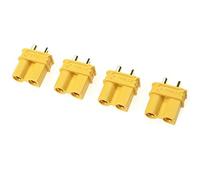 G-Force RC GF-1033-003 Lot de 4 connecteurs XT-30U avec connecteurs plaqués or