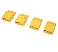 G-Force RC GF-1044-002 Lot de 4 connecteurs XT-60PT avec contacts dorés