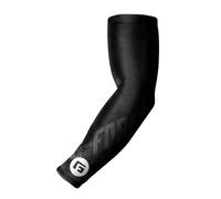 G-Form Compression Arm Sleeve - Manches de bras évacuant l'humidité pour le baseball, le basket-ball et autres - Manches de coude avec coutures plates - Noir, Adulte S/M