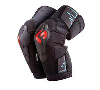 G-Form E-Line Mountain Bike Knee Guards - Genouillères tactiques pour hommes et femmes - Noir, Adulte Petit