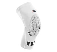 G-Form Pro Handball 180 Manchon de Genou rembourré (Simple) - Support léger, Respirant et Flexible pour Le Confort et la Protection de l'athlète - Blanc, Grand