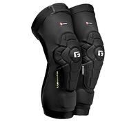 G-Form Pro-Rugged 2 MTB Knee Guards - Genouillères VTT pour hommes et femmes - Noir, Adulte X-Grand