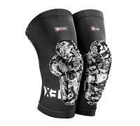 G-Form Pro-X3 Mountain Bike Knee Guards - Genouillères pour hommes et femmes - Street Art, Adulte X-Petit