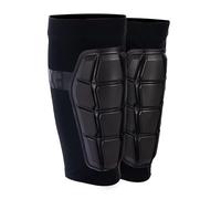 G-Form Pro-X3 MTB Shin Guards - Protège-Tibias rembourrés Confortables et Respirants pour Adultes - Protège-Tibias de Sport pour Le Cyclisme et Autres - Triple Noir Mat, Adulte Grand/X-Grand