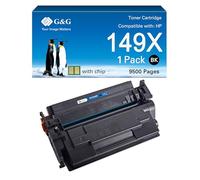 G&G 149X Toner compatible avec HP 149X 149A pour LaserJet Pro MFP 4102dw 4102fdw 4002dn 4002dw W1490A W1490X avec puce (149X)