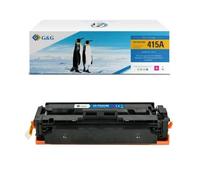 G&G 415A toner compatible HP 415A W2033A 415X W2033A magenta - pour HP Color LaserJet Pro M454 et MFP M479