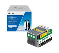 G&G 953XL Cartouche d'encre de remplacement pour HP 953 XL pour HP OfficeJet Pro 7720 7740 8210 7730 8710 8720 8730 8725 8740 (Noir Cyan Magenta Jaune, Multipack)