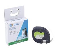 G&G BM-D-G-91221 compatible remplace DYMO 91221 Couleur de ruban: blanc Couleur