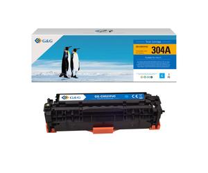 G&G Canon 718 Cartouche de Toner Générique Cyan - Remplace 2661B002