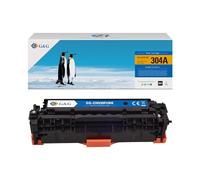 G&G Cartouche de toner laser 304A, compatible avec imprimantes, lot de 4 couleurs