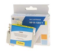 G&G Cartouche d'encre Compatible Epson T1304 Jaune