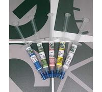 G&G Diamant Pâte De Polissage made in Italy/Diamond Lapping Paste/Set 5 seringues x 2,5gr (1um-3um-6um-9um-15um)