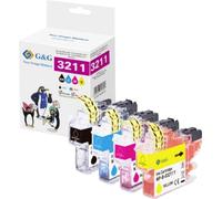 G&G Encre compatible GP-B3211BKCMY-4P