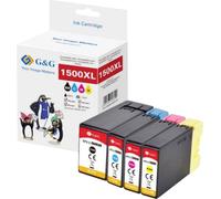 G&G Encre compatible GP-C1500XLBKCMY-4P
