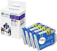 G&G Encre compatible GP-E0715BKCMY-4P