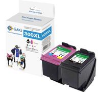 G&G Encre compatible GP-H300XLBKCMY-2P