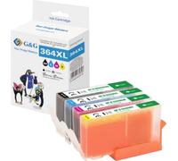 G&G Encre compatible GP-H364XLBKCMY-4P