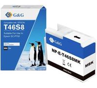 G&G; Encre de recharge compatible noir mat NP-E-T46S8-MKGG