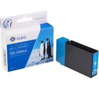 G&G; Encre remplace Canon PGI-1500C XL compatible cyan NP-C-1500XLC 1C1500C