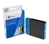 G&G Encre remplace Canon PGI-2500C XL compatible cyan NP-C-2500XLC 1C2500C
