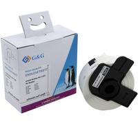 G&G Etiquette compatible remplace Brother DK-11201 29 x 90 mm papier à impression thermique directe blanc 400 pc(s) fixation