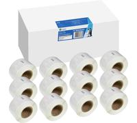 G&G Etiquette compatible remplace DYMO 99010, S0722370 28 x 89 mm papier à impression thermique directe blanc 3120 pc(s) fixation