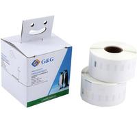 G&G; Etiquette compatible remplace DYMO 99012, S0722400 36 x 89 mm papier à impression thermique directe blanc 520 pc(s) fixation permanente Etiquette pour