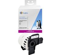 G&G Etiquette (sans fin) compatible remplace Brother DK-22212 62 mm x 15.24 m papier à impression thermique directe blanc 1 pc(s)
