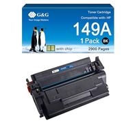 G&G Toner 149A compatible avec HP 149A 149X pour LaserJet Pro MFP 4102dw 4102fdw 4002dn 4002dw W1490A W1490X avec puce (149A)