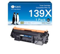 G&G Toner compatible avec HP 139X 139A avec puce pour HP Laserjet Pro 3002dn 3002dw MFP3102fdw MFP3102fdn (Mini 2 outils de mise à niveau)