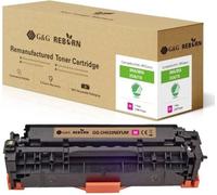 G&G; Toner remplace Atos, Canon, HP, Wincor Nixdorf 304A, 305A, 312A, 718M compatible magenta 2800 pages Reborn remanufactured 21222