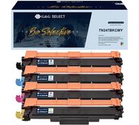 G&G; Toner remplace Brother TN-247CMYK compatible pack bundle noir, cyan, magenta, jaune TN-247BK/TN-247C/TN-247M/TN-247Y GS-B247-4P