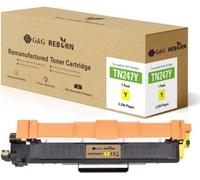 G&G Toner remplace Brother TN-247Y compatible jaune 2300 pages Reborn remanufactured 21187