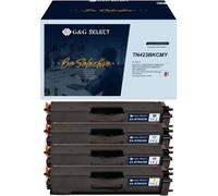 G&G; Toner remplace Brother TN-423 compatible pack bundle noir, cyan, magenta, jaune TN-423BK/TN-423C/TN-423M/TN-423Y GS-B423-4P
