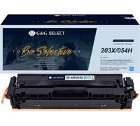 G&G; Toner remplace Canon, HP 203X compatible cyan CF541X/Cartridge 054H Cyan GS-HCF541X(U)
