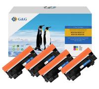 G&G Toner remplace HP 117A compatible pack bundle noir, cyan, magenta, jaune NT-PH2070BK/C/M/Y-B-V3-4-S1
