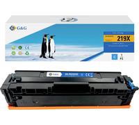 G&G Toner remplace HP 219X, W2191X compatible cyan 2500 pages HP 219X NT-PH2191XC-B-V2-S1