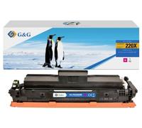 G&G Toner remplace HP 220X, W2203X compatible magenta 5500 pages GG-PH2203XM